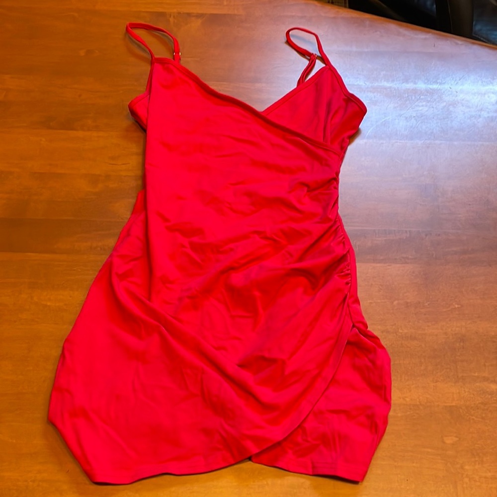 Red dress